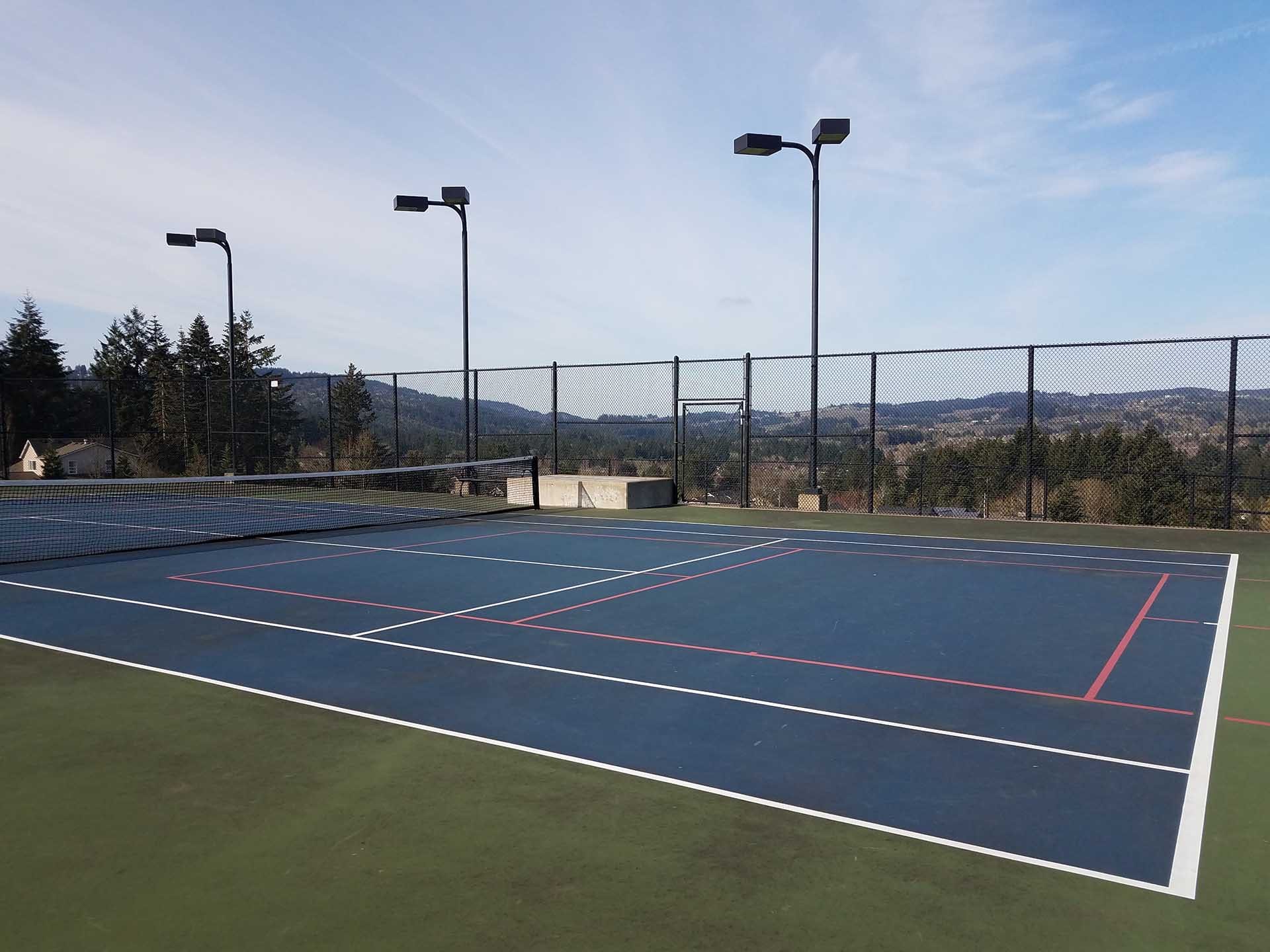 Tennis Court Installation