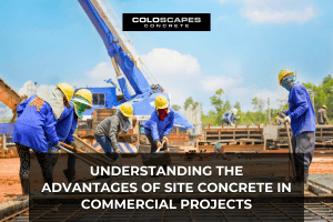 site concrete