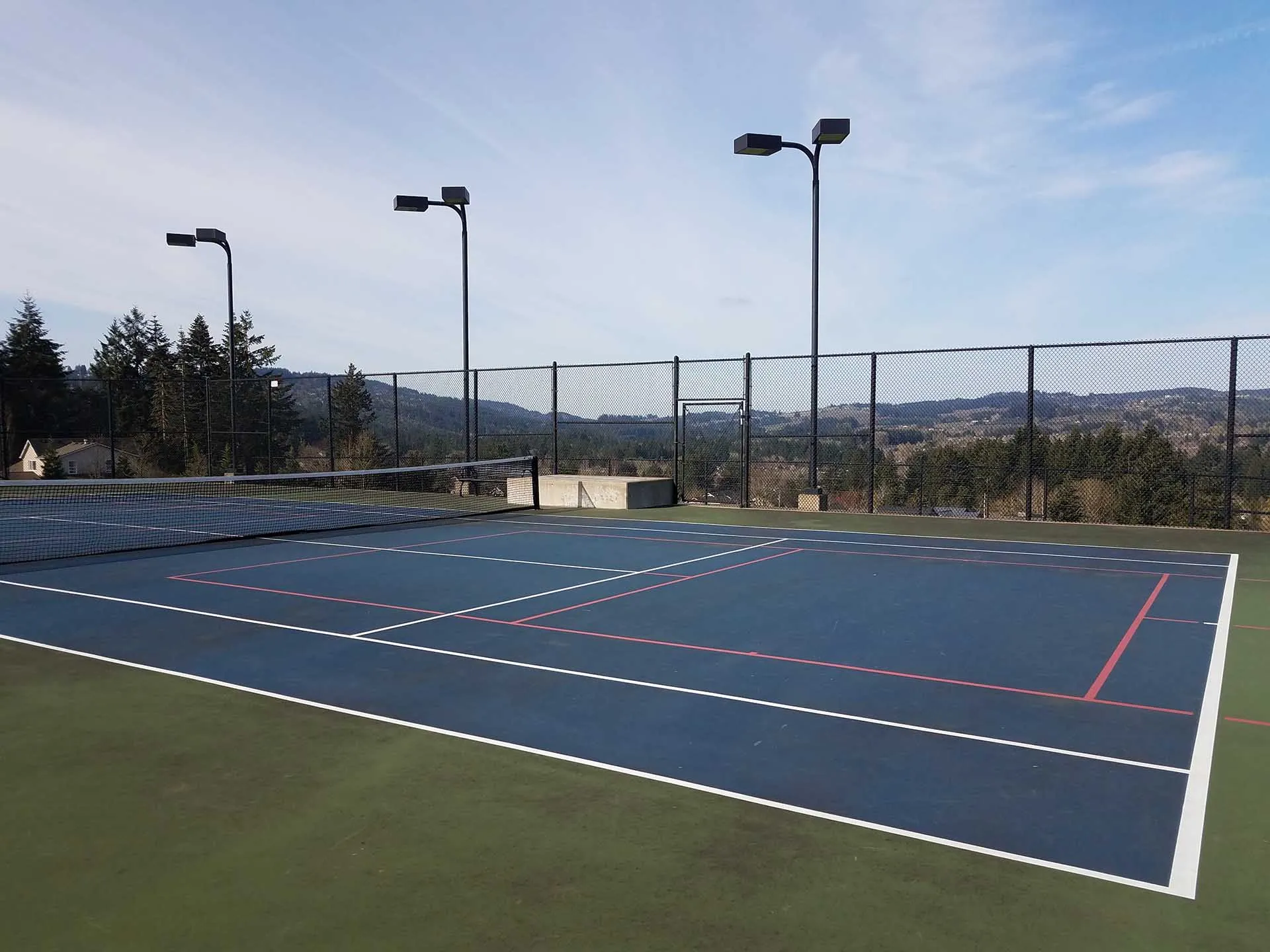 Tennis Court Installation