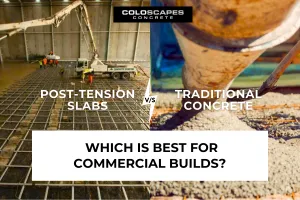 post tension vs conventional slabs